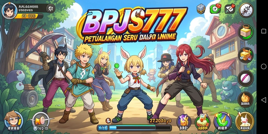 Gameplay seru dan mendebarkan dalam dunia Anime.