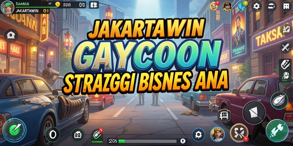 Tampilan gameplay seru JAKARTAWIN dengan berbagai pilihan strategi.
