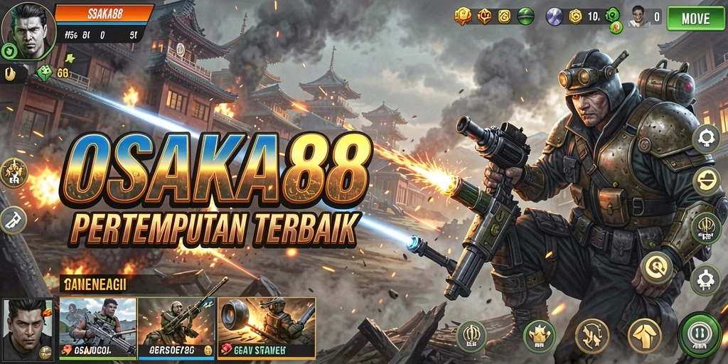 Tampilan menarik gameplay OSAKA88 saat merencanakan serangan.
